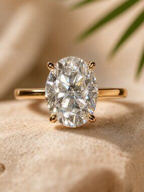3ct Moissanite Ring